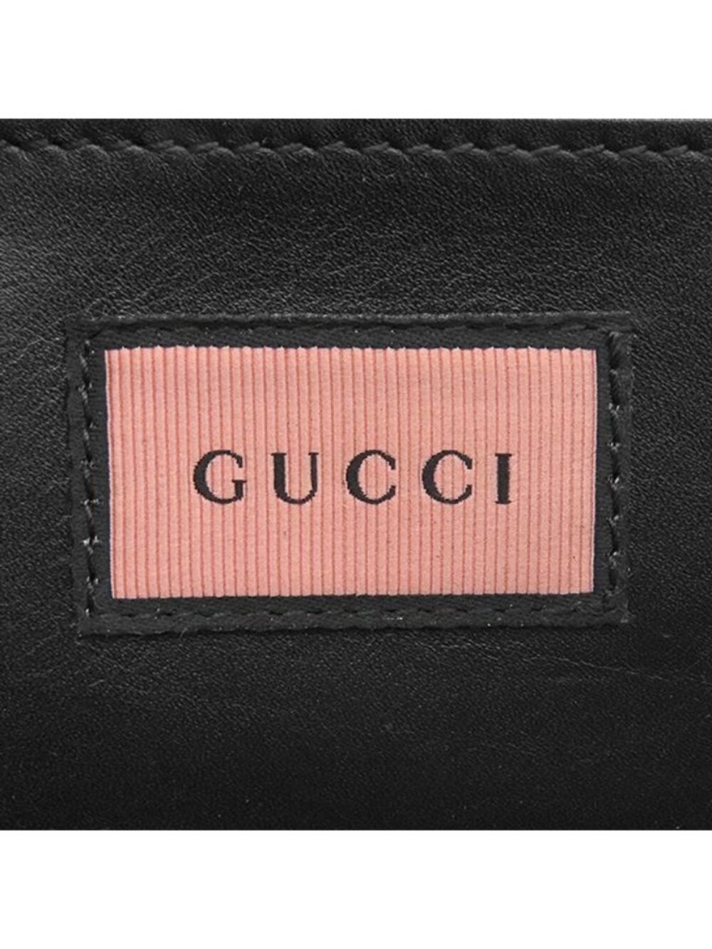 Gucci Wallet Ghost Zip Around Leather Black Yellow Blue Vintage GG Star Doodle - Picture 12 of 12